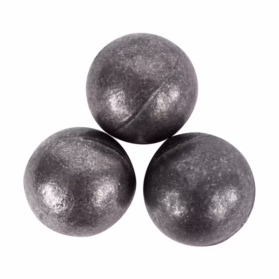 Boules de broyage à haute teneur en chrome, prix d'usine, boule de moulage en acier et fer, boule de broyage pour broyeur à boulets